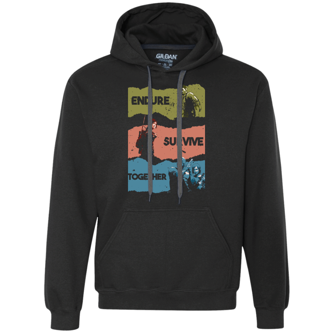 Sweatshirts Black / Small Endure Survive GBU Premium Fleece Hoodie