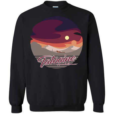 Sweatshirts Black / S Enjoy Our Double Sunset Crewneck Sweatshirt