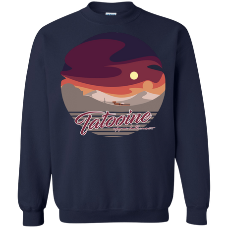 Sweatshirts Navy / S Enjoy Our Double Sunset Crewneck Sweatshirt