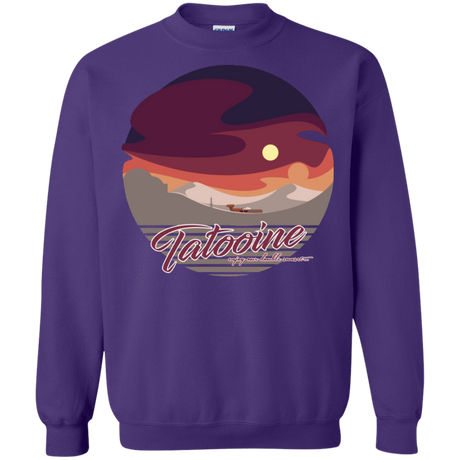 Sweatshirts Purple / S Enjoy Our Double Sunset Crewneck Sweatshirt