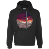 Sweatshirts Black / S Enjoy Our Double Sunset Premium Fleece Hoodie