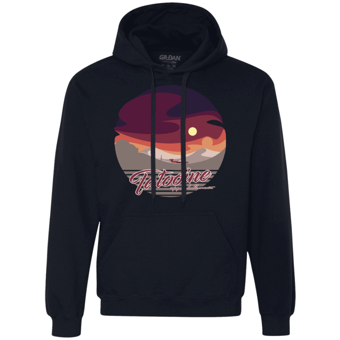 Sweatshirts Navy / S Enjoy Our Double Sunset Premium Fleece Hoodie