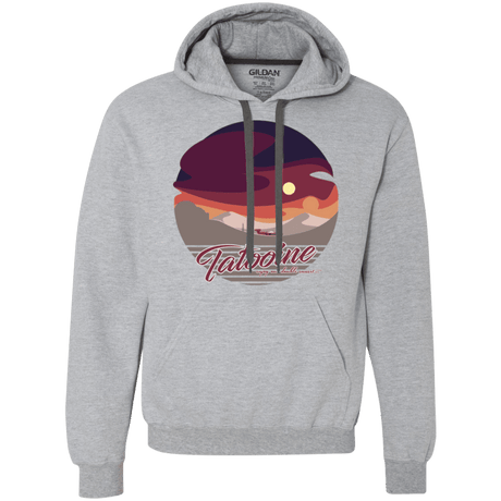 Sweatshirts Sport Grey / S Enjoy Our Double Sunset Premium Fleece Hoodie