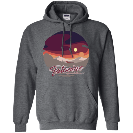 Sweatshirts Dark Heather / S Enjoy Our Double Sunset Pullover Hoodie