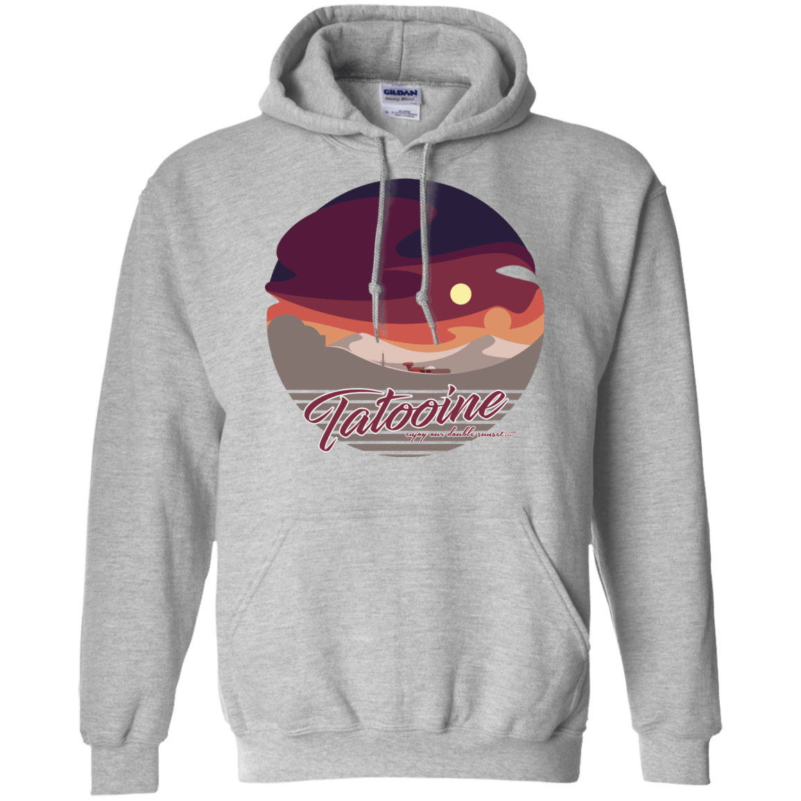 Sweatshirts Sport Grey / S Enjoy Our Double Sunset Pullover Hoodie