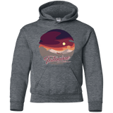 Sweatshirts Dark Heather / YS Enjoy Our Double Sunset Youth Hoodie