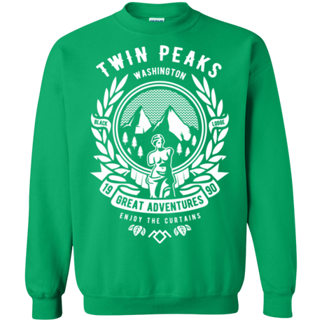 Sweatshirts Irish Green / Small ENJOY THE CURTAINS Crewneck Sweatshirt