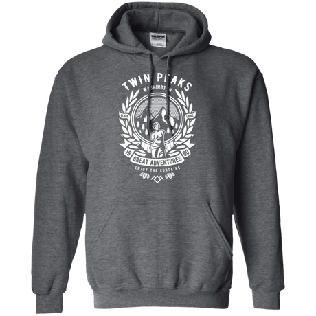 Sweatshirts Dark Heather / Small ENJOY THE CURTAINS Pullover Hoodie