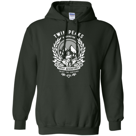 Sweatshirts Forest Green / Small ENJOY THE CURTAINS Pullover Hoodie