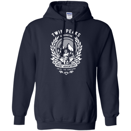 Sweatshirts Navy / Small ENJOY THE CURTAINS Pullover Hoodie