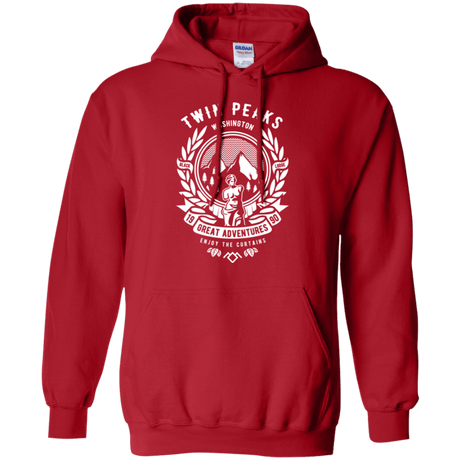 Sweatshirts Red / Small ENJOY THE CURTAINS Pullover Hoodie