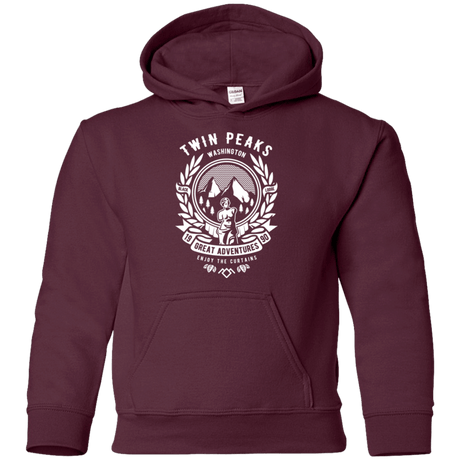 Sweatshirts Maroon / YS ENJOY THE CURTAINS Youth Hoodie