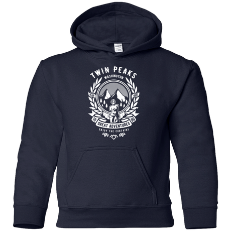 Sweatshirts Navy / YS ENJOY THE CURTAINS Youth Hoodie