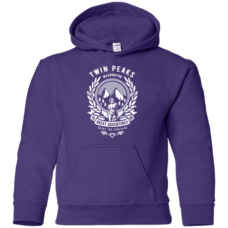 Sweatshirts Purple / YS ENJOY THE CURTAINS Youth Hoodie