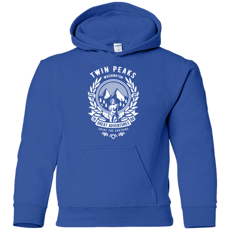 Sweatshirts Royal / YS ENJOY THE CURTAINS Youth Hoodie