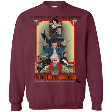 Sweatshirts Maroon / S Enter the Dragon Crewneck Sweatshirt