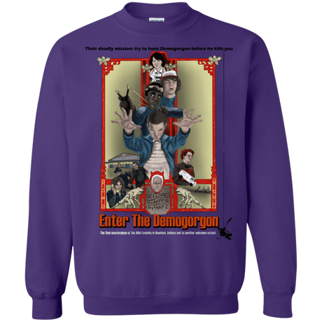 Sweatshirts Purple / S Enter the Dragon Crewneck Sweatshirt