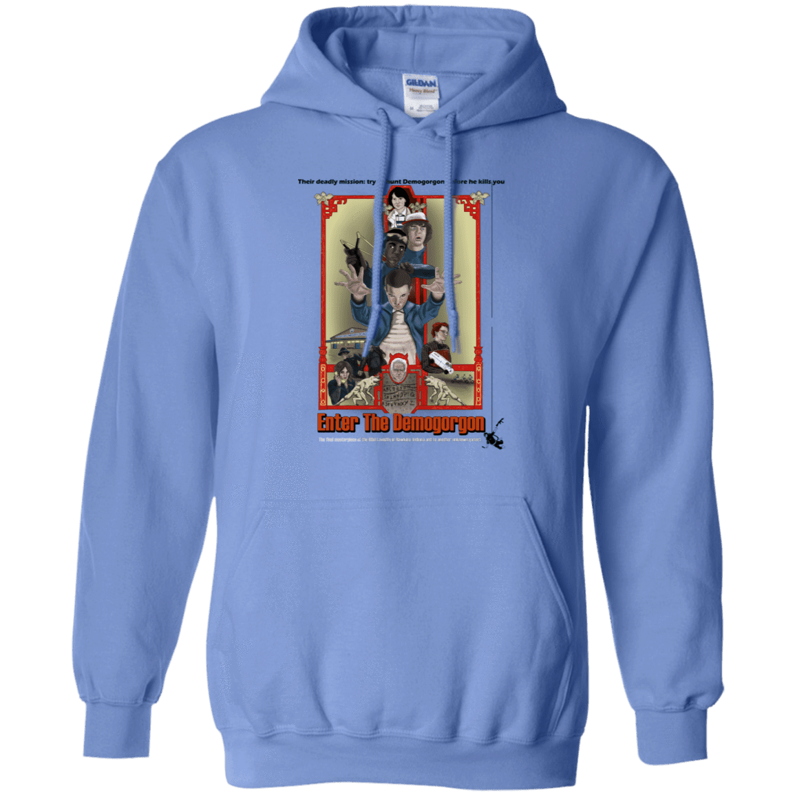 Sweatshirts Carolina Blue / S Enter the Dragon Pullover Hoodie