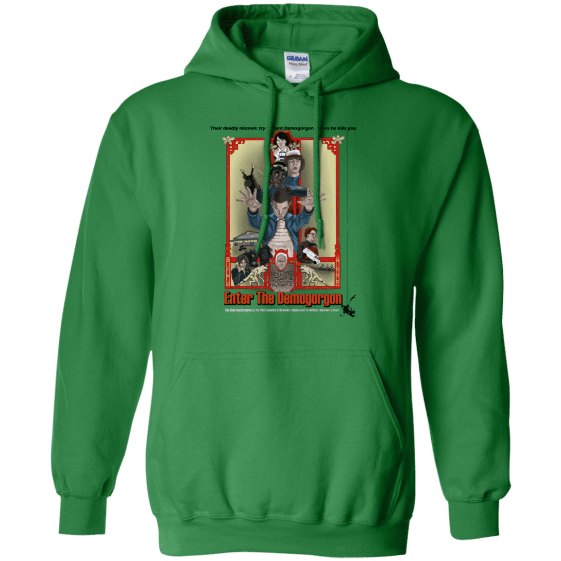 Sweatshirts Irish Green / S Enter the Dragon Pullover Hoodie