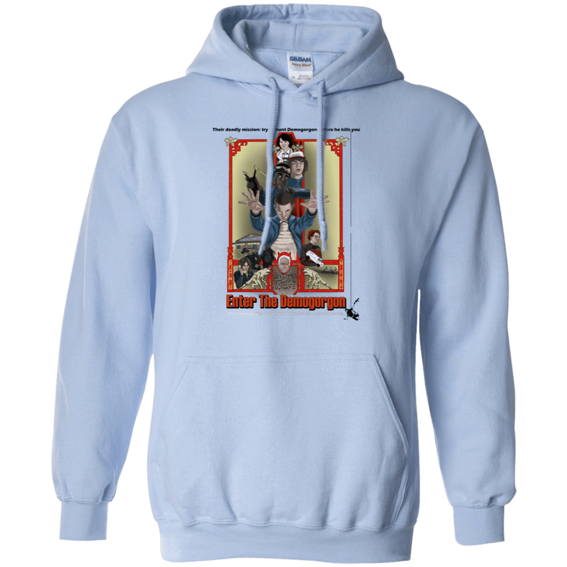 Sweatshirts Light Blue / S Enter the Dragon Pullover Hoodie