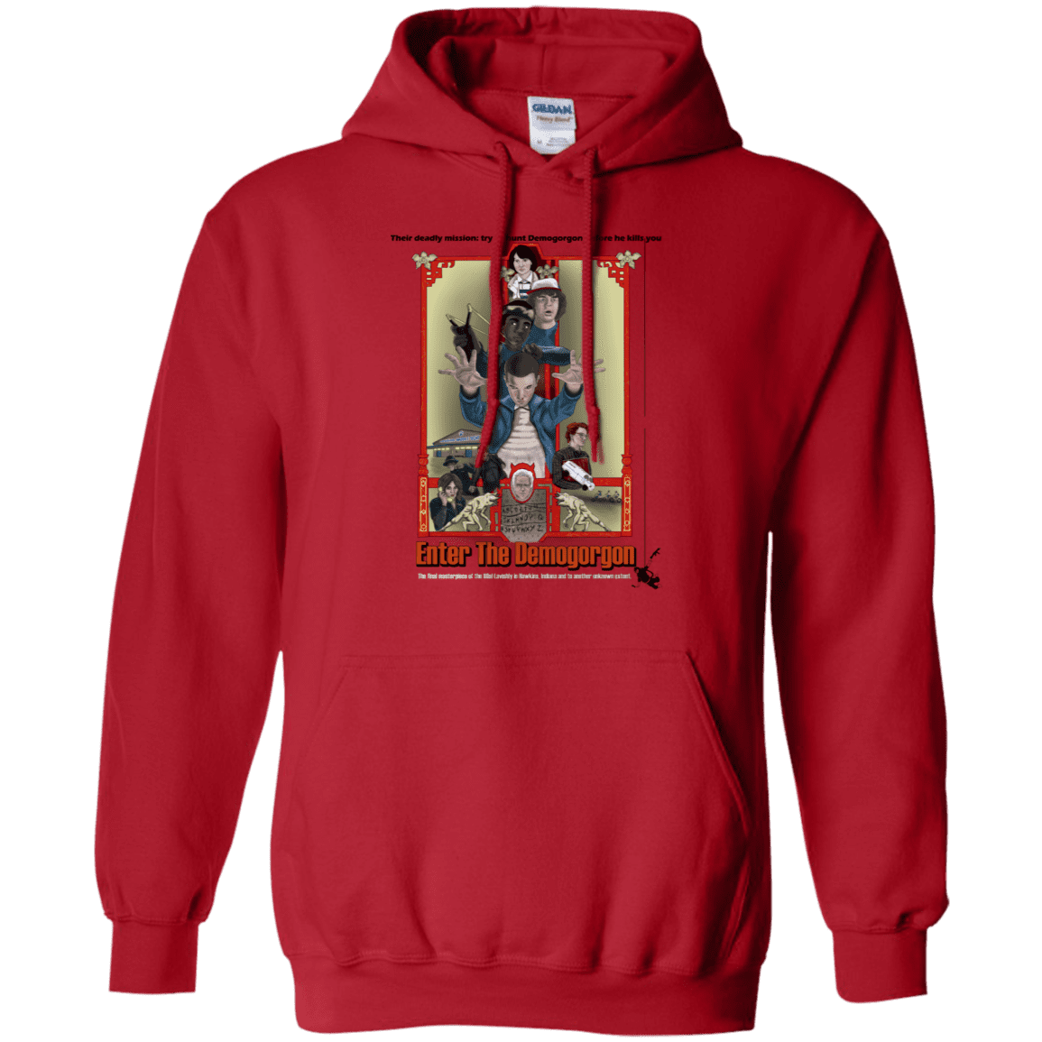 Sweatshirts Red / S Enter the Dragon Pullover Hoodie