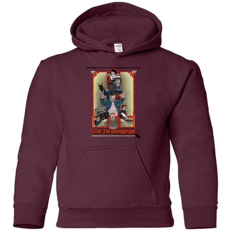 Sweatshirts Maroon / YS Enter the Dragon Youth Hoodie