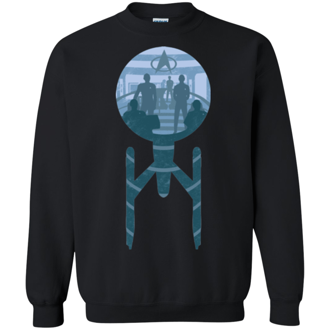 Sweatshirts Black / Small Enterprise Crew Crewneck Sweatshirt