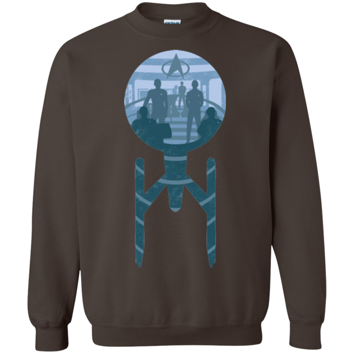 Sweatshirts Dark Chocolate / Small Enterprise Crew Crewneck Sweatshirt