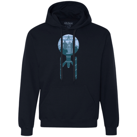 Sweatshirts Navy / Small Enterprise Crew Premium Fleece Hoodie