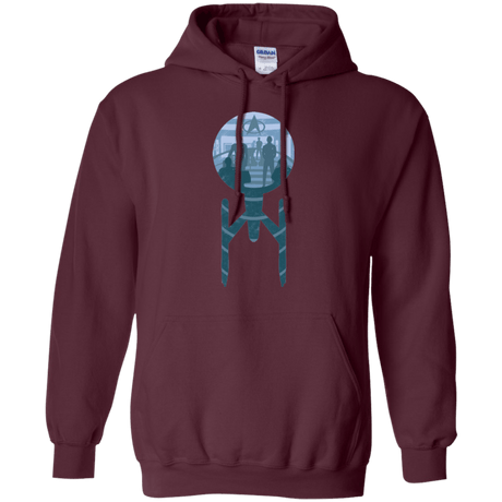 Sweatshirts Maroon / Small Enterprise Crew Pullover Hoodie