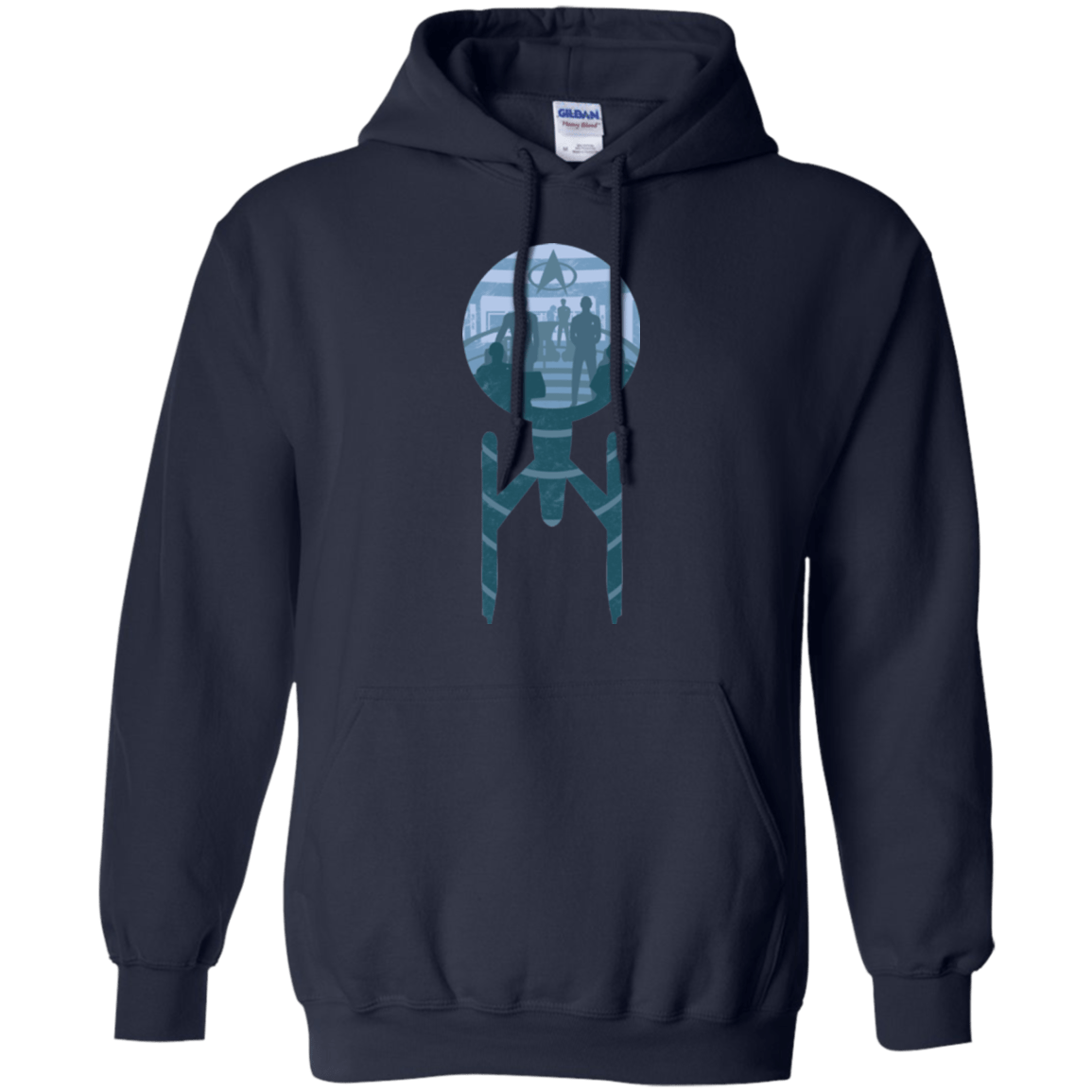 Sweatshirts Navy / Small Enterprise Crew Pullover Hoodie