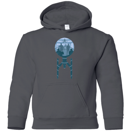Sweatshirts Charcoal / YS Enterprise Crew Youth Hoodie