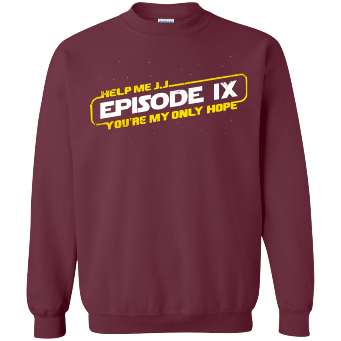 Sweatshirts Maroon / Small Episode IX Crewneck Sweatshirt