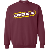 Sweatshirts Maroon / Small Episode IX Crewneck Sweatshirt