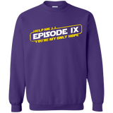 Sweatshirts Purple / Small Episode IX Crewneck Sweatshirt
