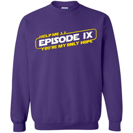 Sweatshirts Purple / Small Episode IX Crewneck Sweatshirt