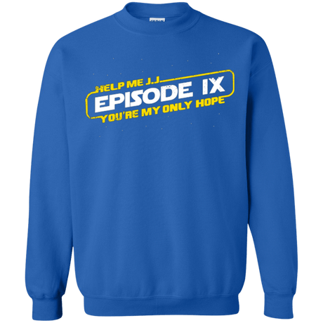 Sweatshirts Royal / Small Episode IX Crewneck Sweatshirt