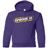 Sweatshirts Purple / YS Episode IX Youth Hoodie
