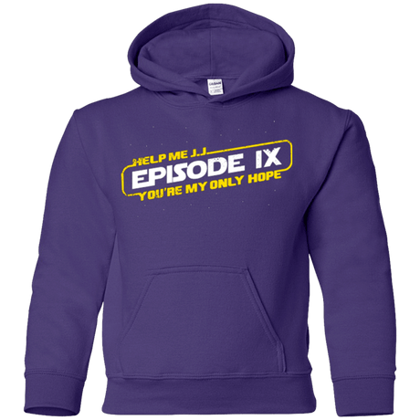 Sweatshirts Purple / YS Episode IX Youth Hoodie