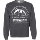 Sweatshirts Dark Heather / Small Erebor Coffee Crewneck Sweatshirt