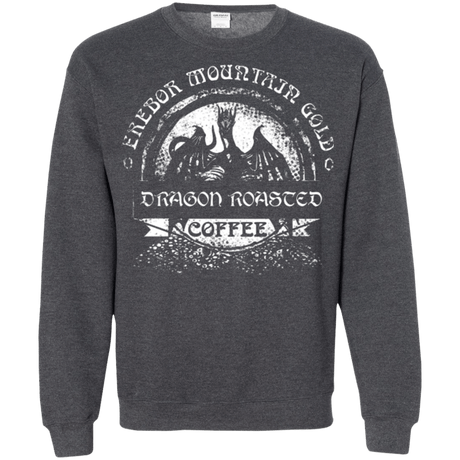 Sweatshirts Dark Heather / Small Erebor Coffee Crewneck Sweatshirt