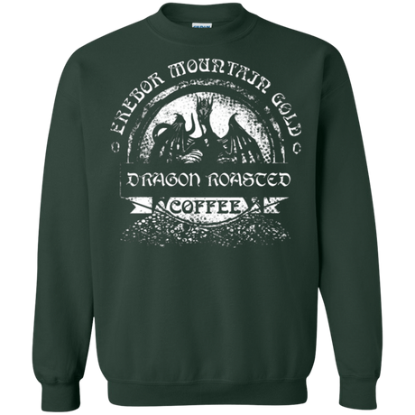 Sweatshirts Forest Green / Small Erebor Coffee Crewneck Sweatshirt