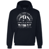 Sweatshirts Navy / Small Erebor Coffee Premium Fleece Hoodie