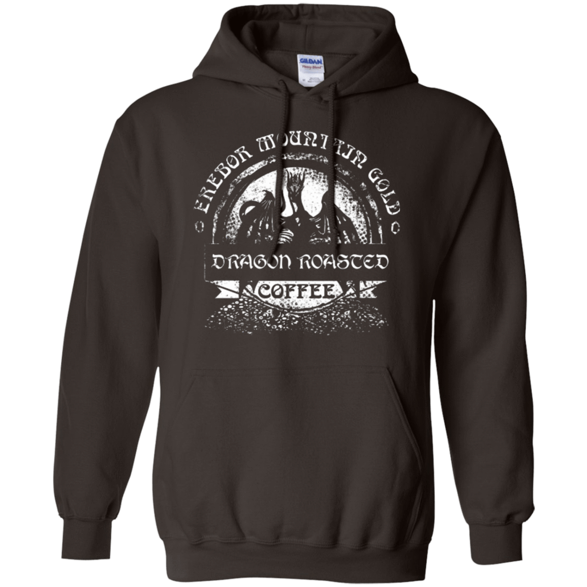 Sweatshirts Dark Chocolate / Small Erebor Coffee Pullover Hoodie