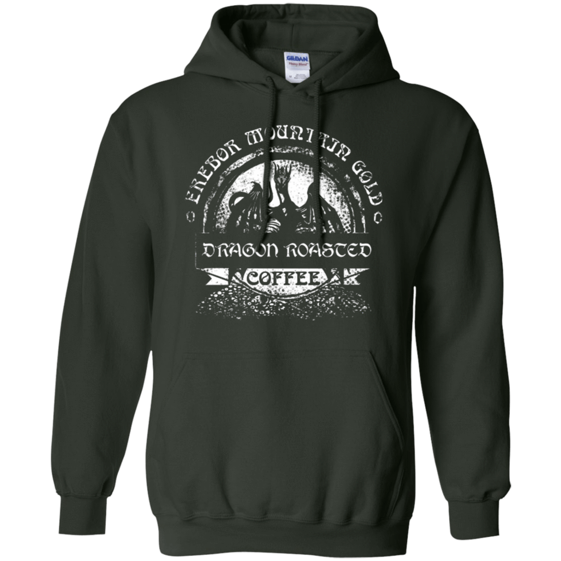 Sweatshirts Forest Green / Small Erebor Coffee Pullover Hoodie