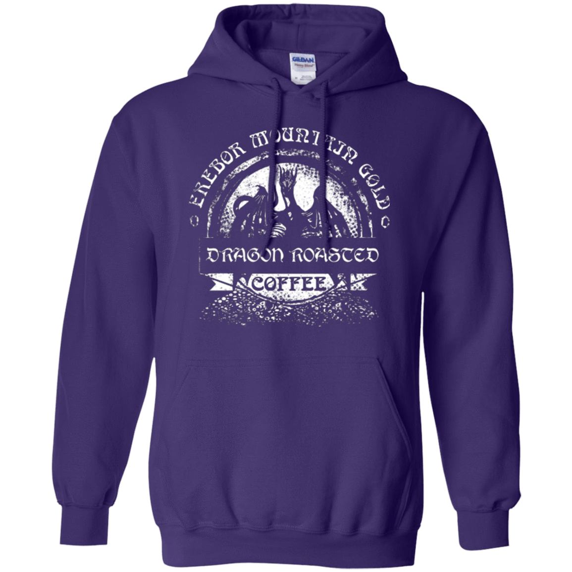 Sweatshirts Purple / Small Erebor Coffee Pullover Hoodie