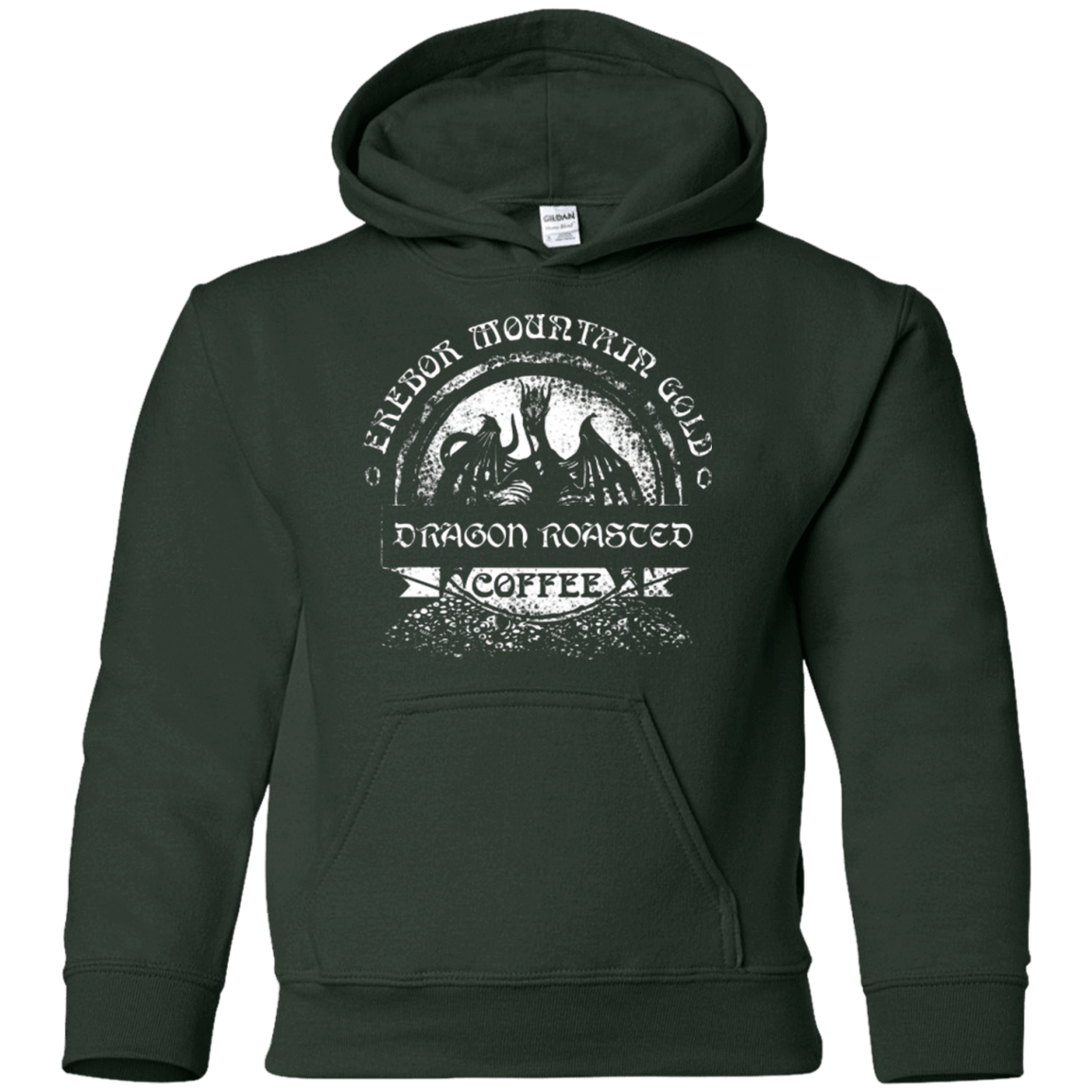 Sweatshirts Forest Green / YS Erebor Coffee Youth Hoodie