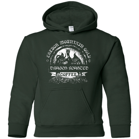 Sweatshirts Forest Green / YS Erebor Coffee Youth Hoodie