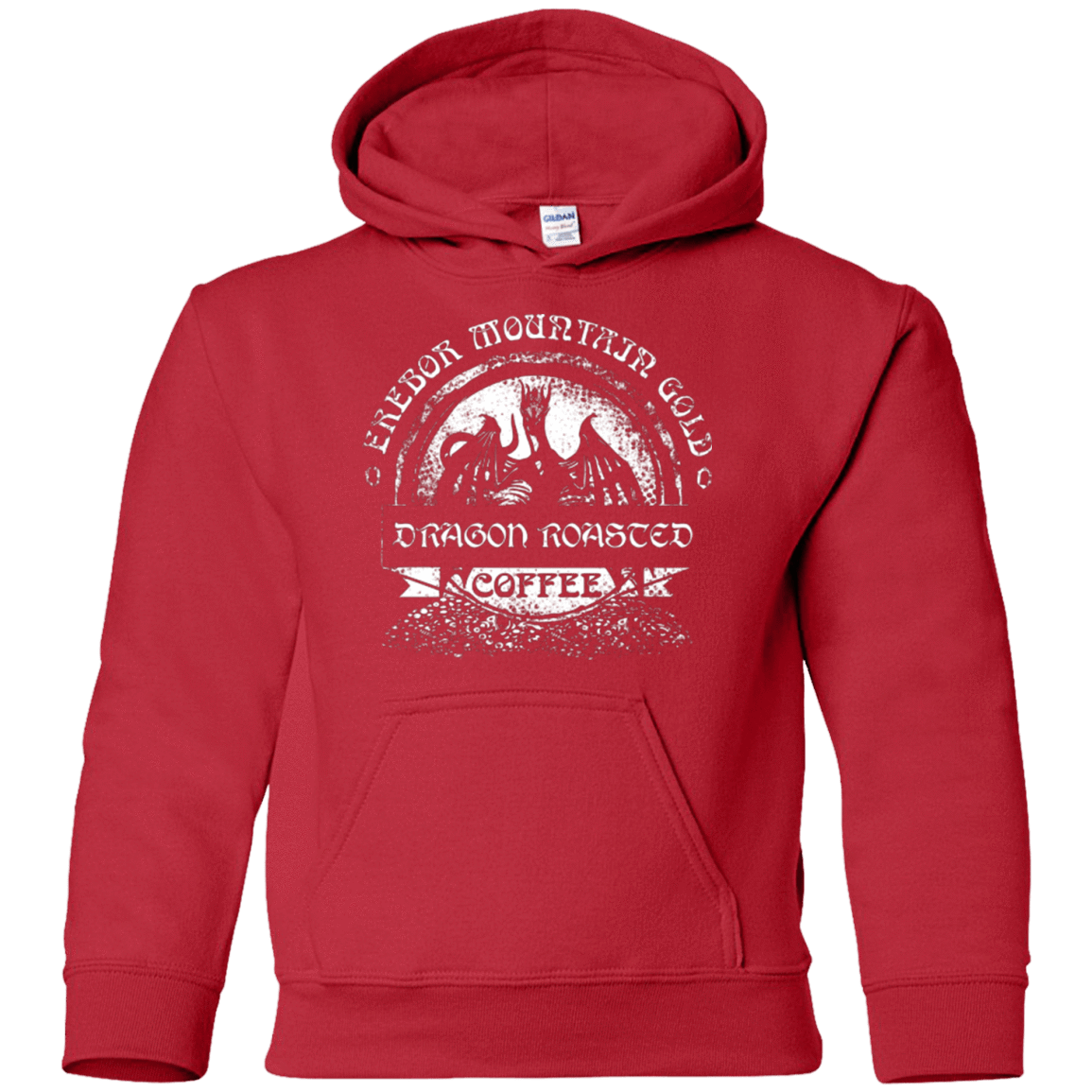 Sweatshirts Red / YS Erebor Coffee Youth Hoodie