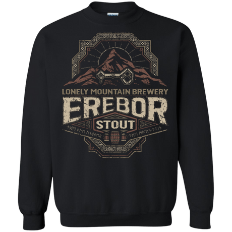 Sweatshirts Black / Small Erebor Stout Crewneck Sweatshirt
